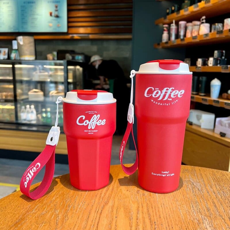 Copo Térmico Premium com Tampa BPA Free - Ideal para Bebidas Quentes e Frias