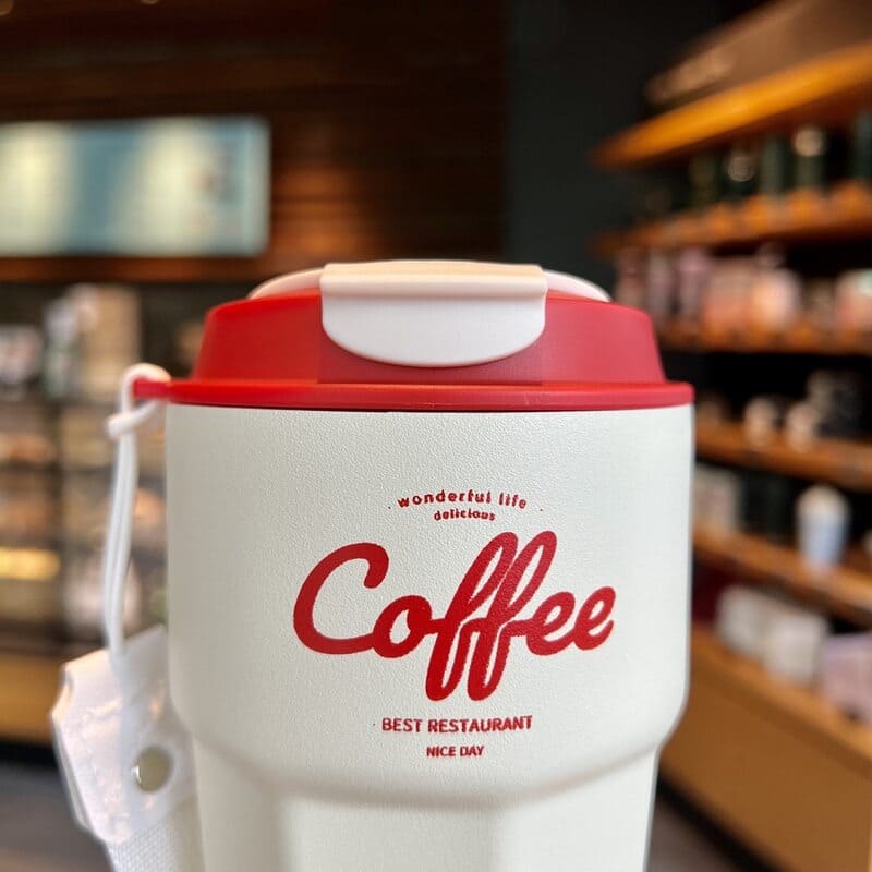 Copo Térmico Premium com Tampa BPA Free - Ideal para Bebidas Quentes e Frias