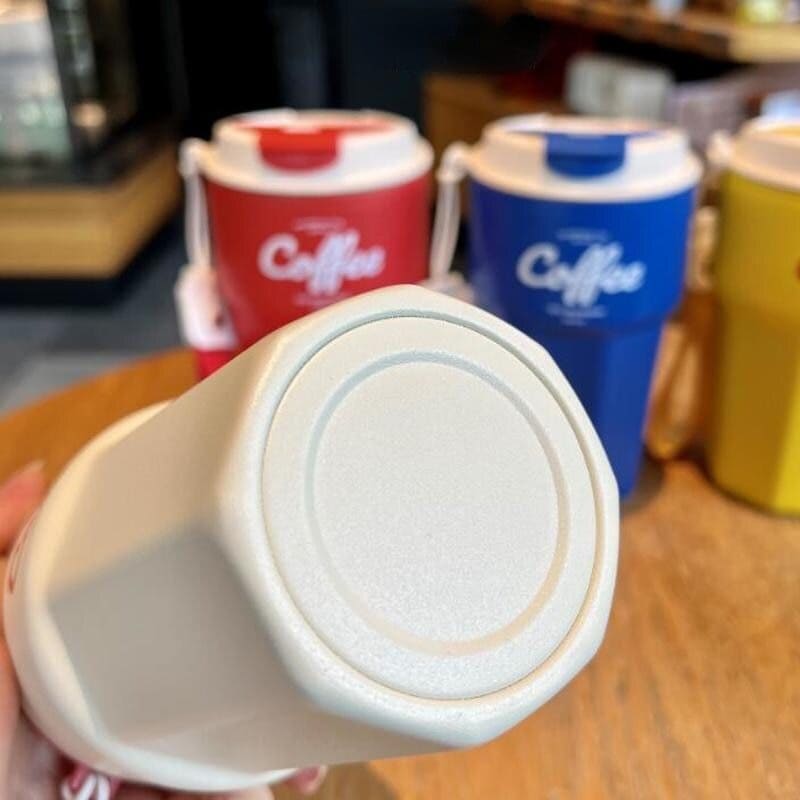 Copo Térmico Premium com Tampa BPA Free - Ideal para Bebidas Quentes e Frias