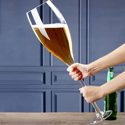 Copo de Cerveja Cristal Gigante Cálice para Bar em Casa