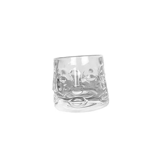 Copo de Vidro com Base Giratória - Capacidade de 170ml
