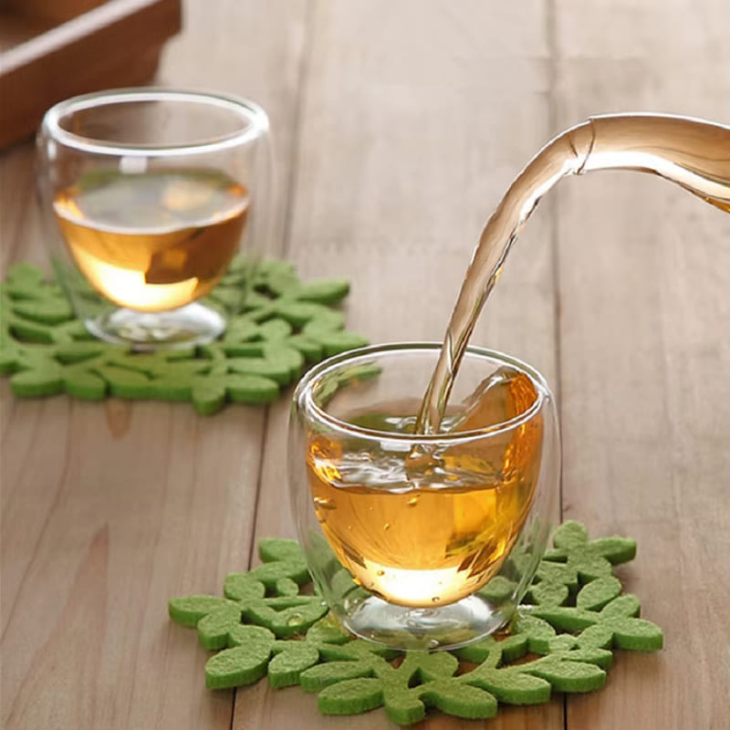 Copo de Vidro com Parede Dupla para Café e Chá - Ideal para Cantinho do Café