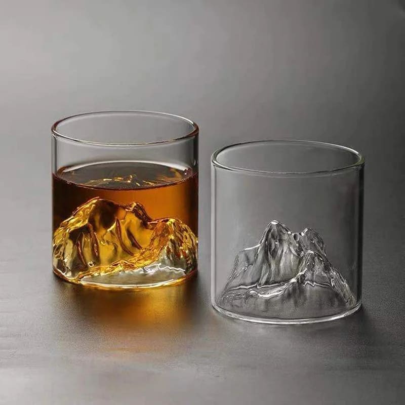 Copo de Whisky de Cristal para Bebidas Iceberg