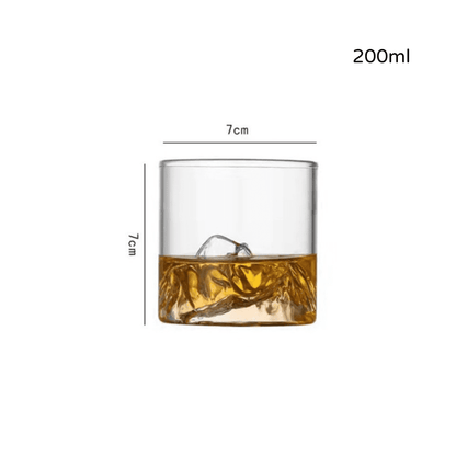 Copo de Whisky de Cristal para Bebidas Iceberg
