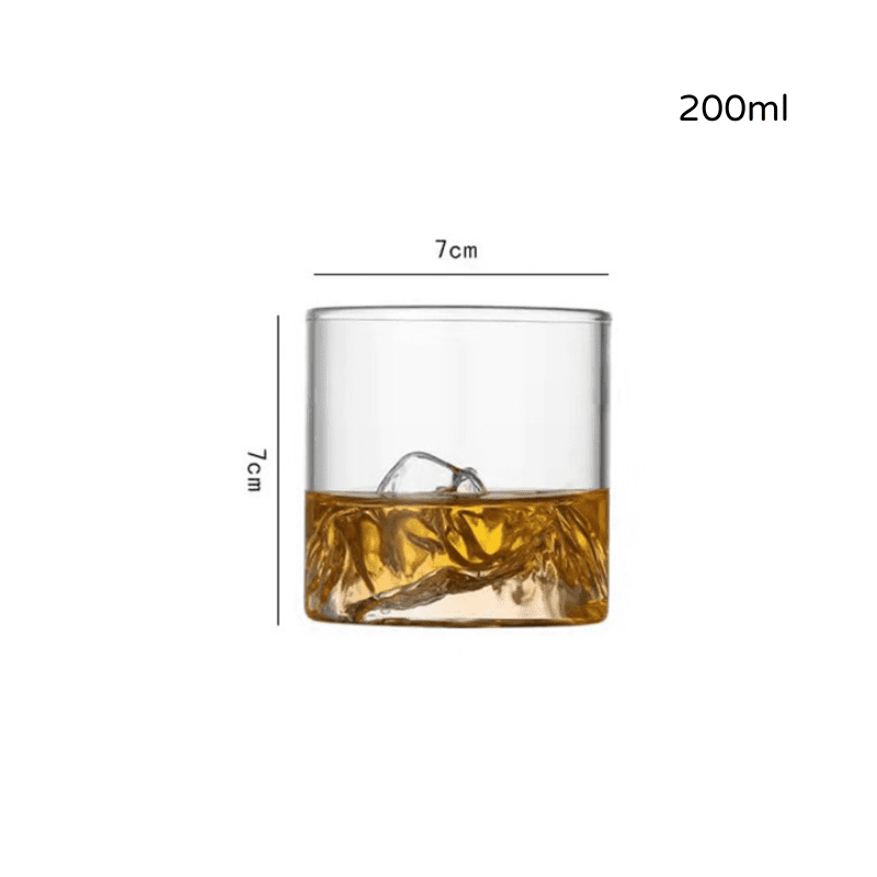 Copo de Whisky de Cristal para Bebidas Iceberg