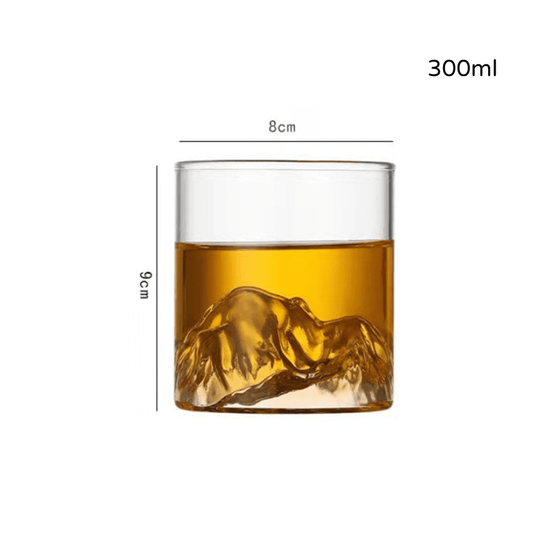 Copo de Whisky de Cristal para Bebidas Iceberg