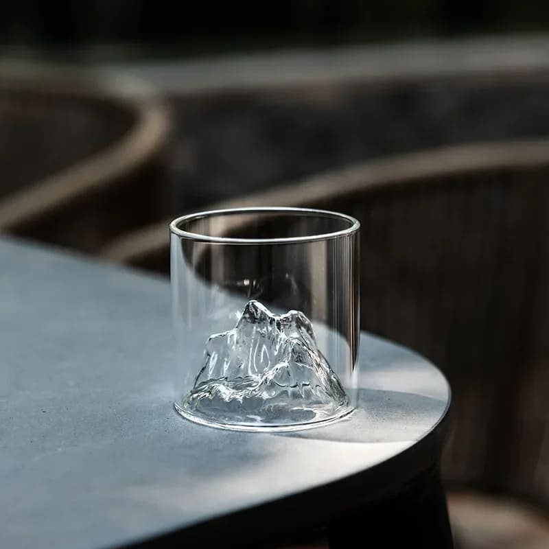 Copo de Whisky de Cristal para Bebidas Iceberg