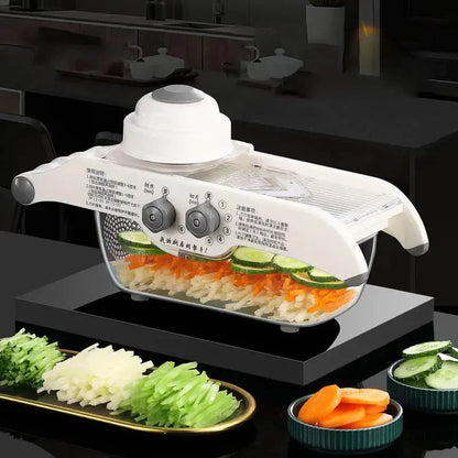 Cortador de Legumes Mandolin Ajustável para Fatiar Vegetais