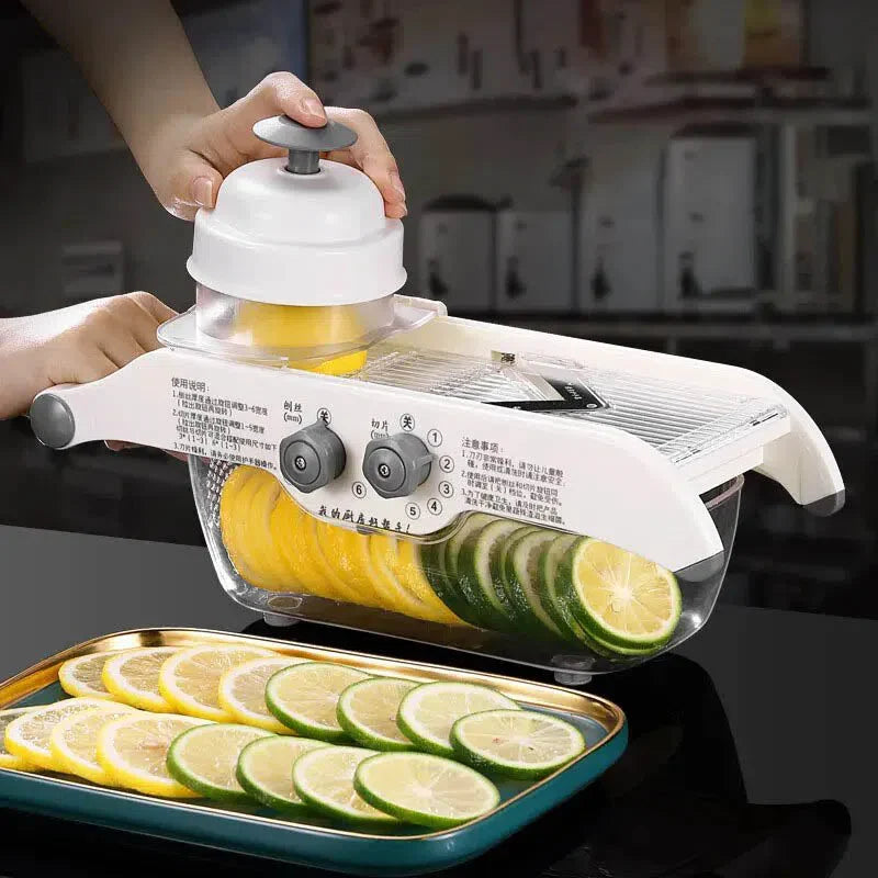 Cortador de Legumes Mandolin Ajustável para Fatiar Vegetais
