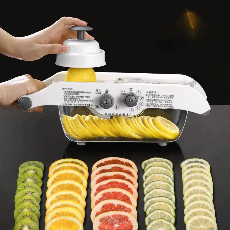 Cortador de Legumes Mandolin Ajustável para Fatiar Vegetais