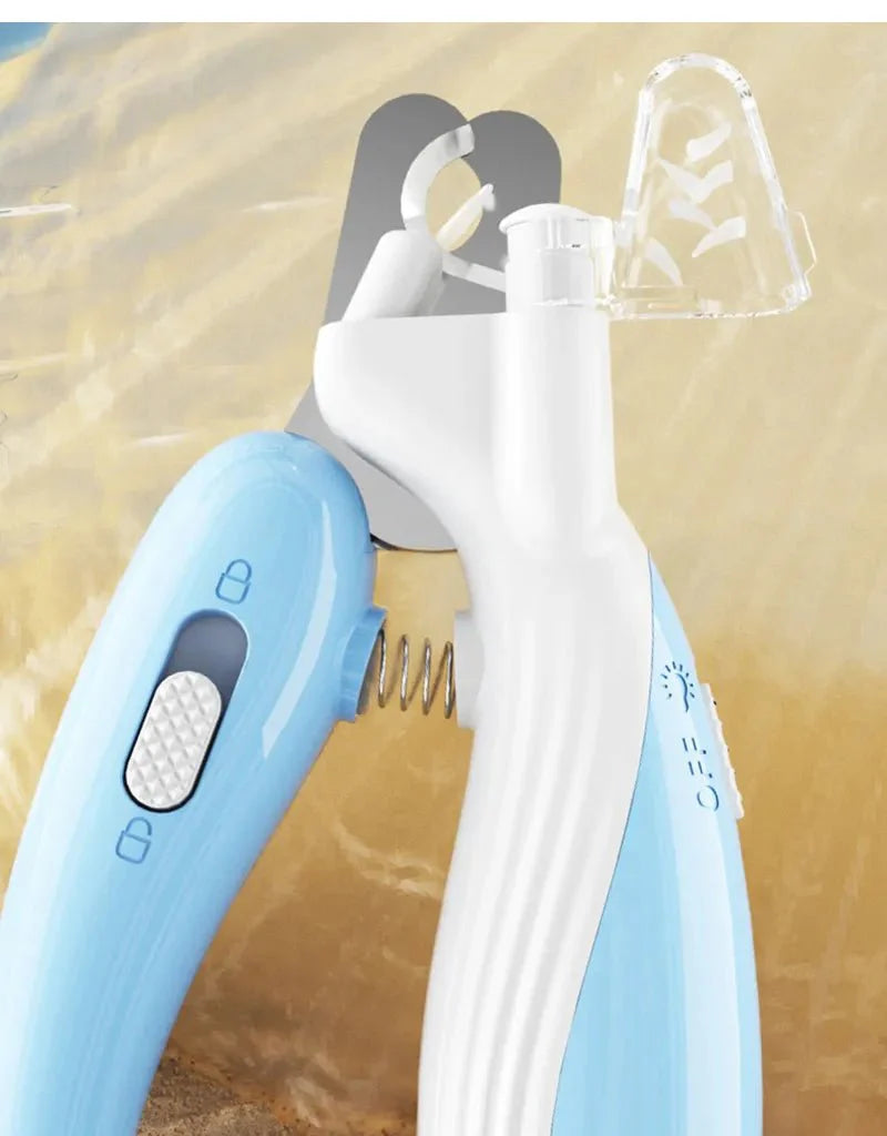 Cortador de Unhas com Luz LED para Gatos - Seguro e Eficiente