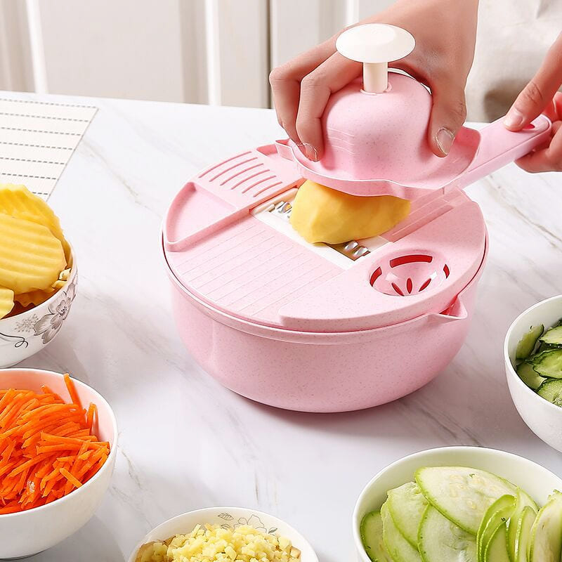 Cortador e Ralador Multifuncional de Legumes para Cozinha