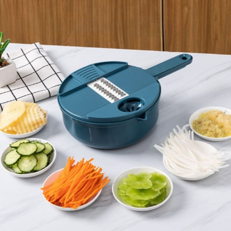 Cortador e Ralador Multifuncional de Legumes para Cozinha
