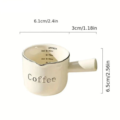Cremeira de Cerâmica Miniatura - Capacidade de 90ml