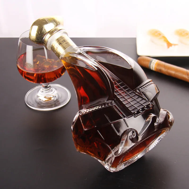 Decanter de Vinho e Whisky em Vidro Caravela para Bar em Casa