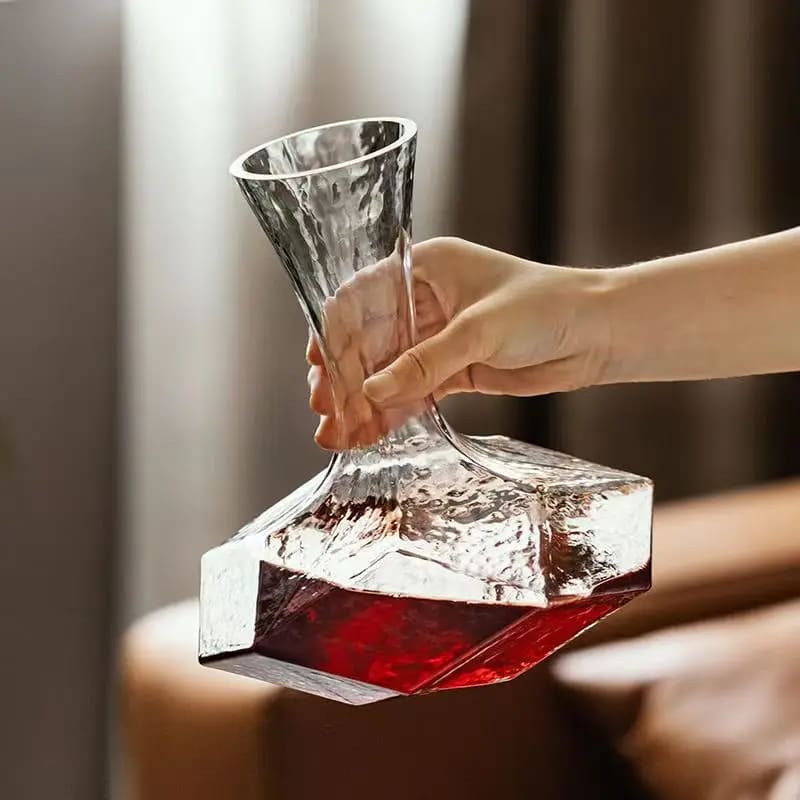 Decanter de Vinho e Whisky em Vidro Criativo para Bar em Casa