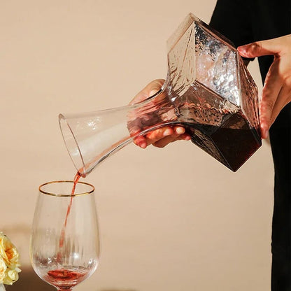 Decanter de Vinho e Whisky em Vidro Criativo para Bar em Casa