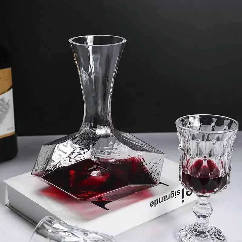 Decanter de Vinho e Whisky em Vidro Criativo para Bar em Casa