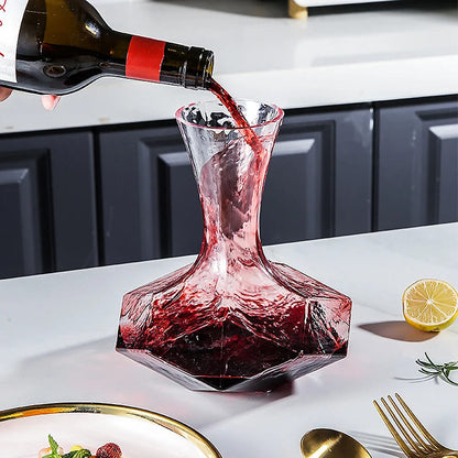 Decanter de Vinho e Whisky em Vidro Criativo para Bar em Casa