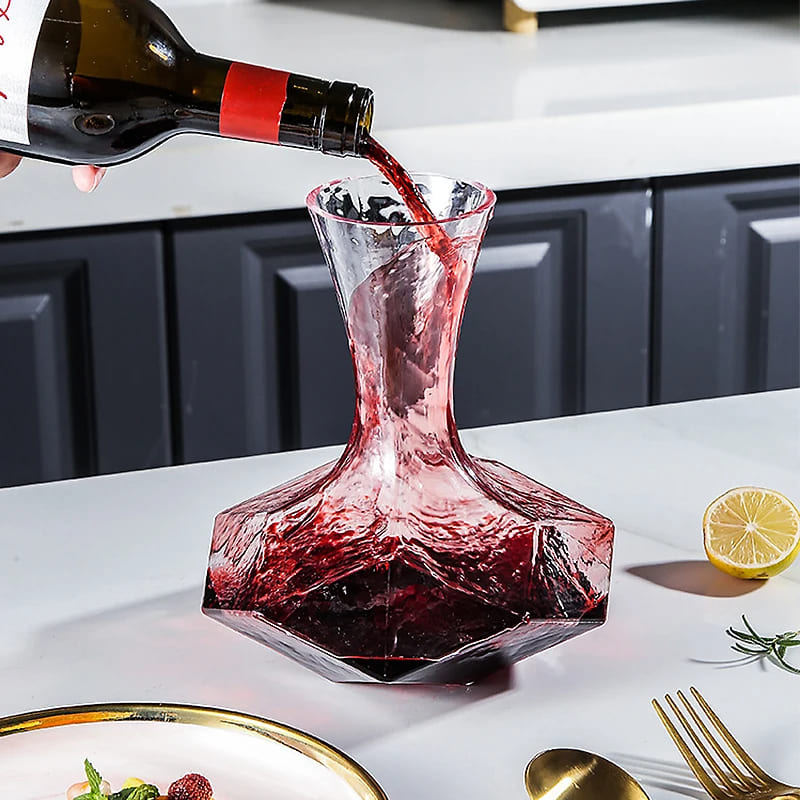 Decanter de Vinho e Whisky em Vidro Criativo para Bar em Casa