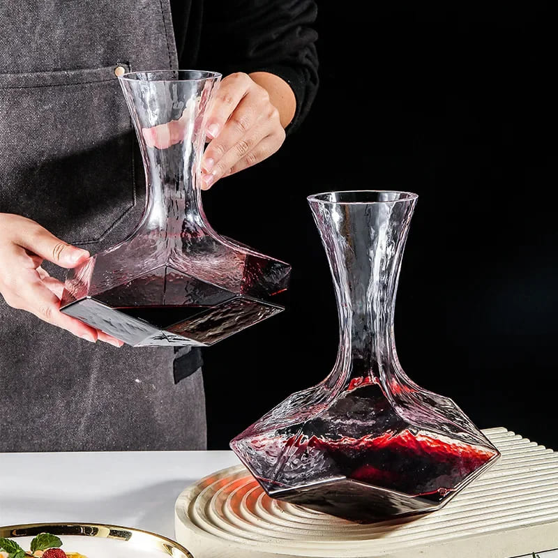 Decanter de Vinho e Whisky em Vidro Criativo para Bar em Casa