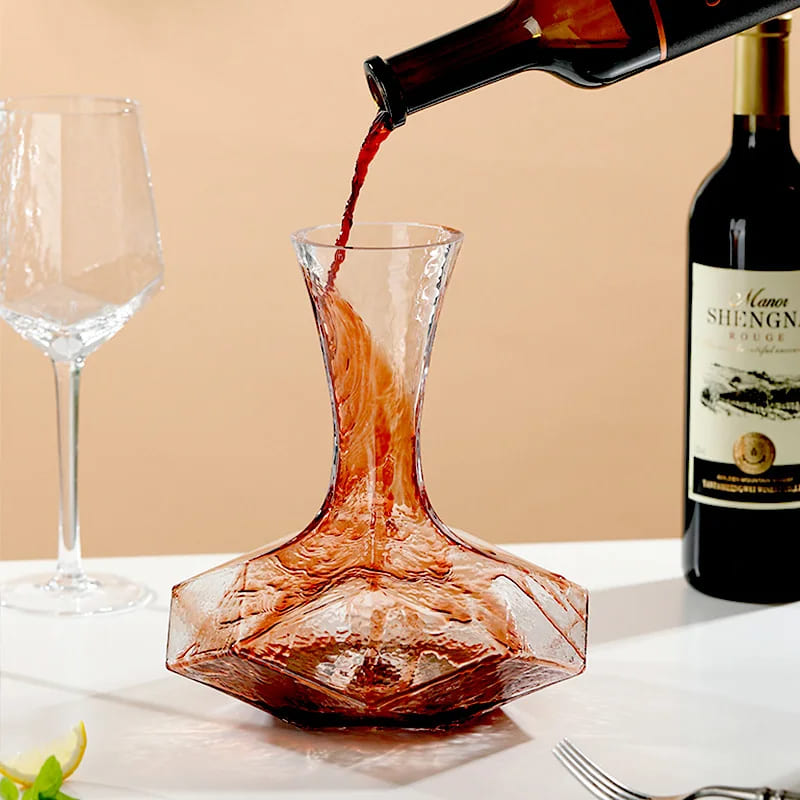 Decanter de Vinho e Whisky em Vidro Criativo para Bar em Casa