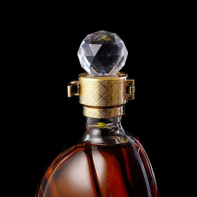 Decanter de Vinho e Whisky em Vidro com Design de Sapato para Bar em Casa