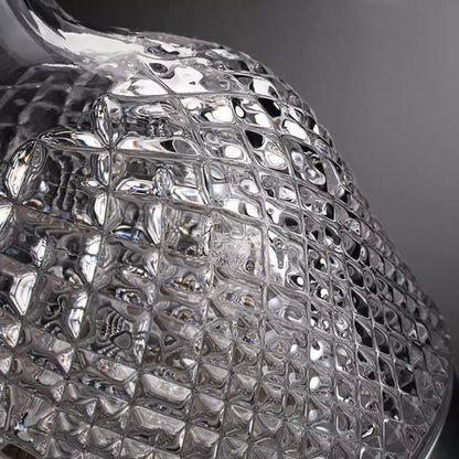 Decanter de Vinho em Cristal de Vidro - Recipiente para Decantação de Bebidas