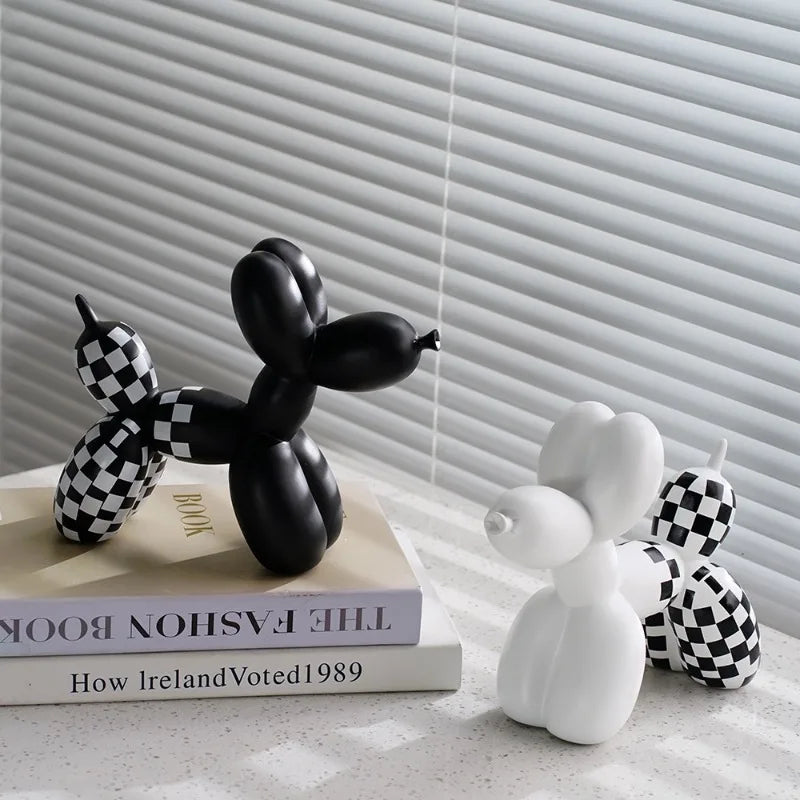 Decoração Criativa em Formato de Cão de Balão - Artigo de Decoração Exclusivo