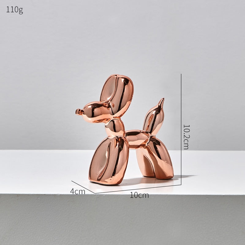Decoração Criativa em Formato de Cão de Balão - Artigo de Decoração Exclusivo