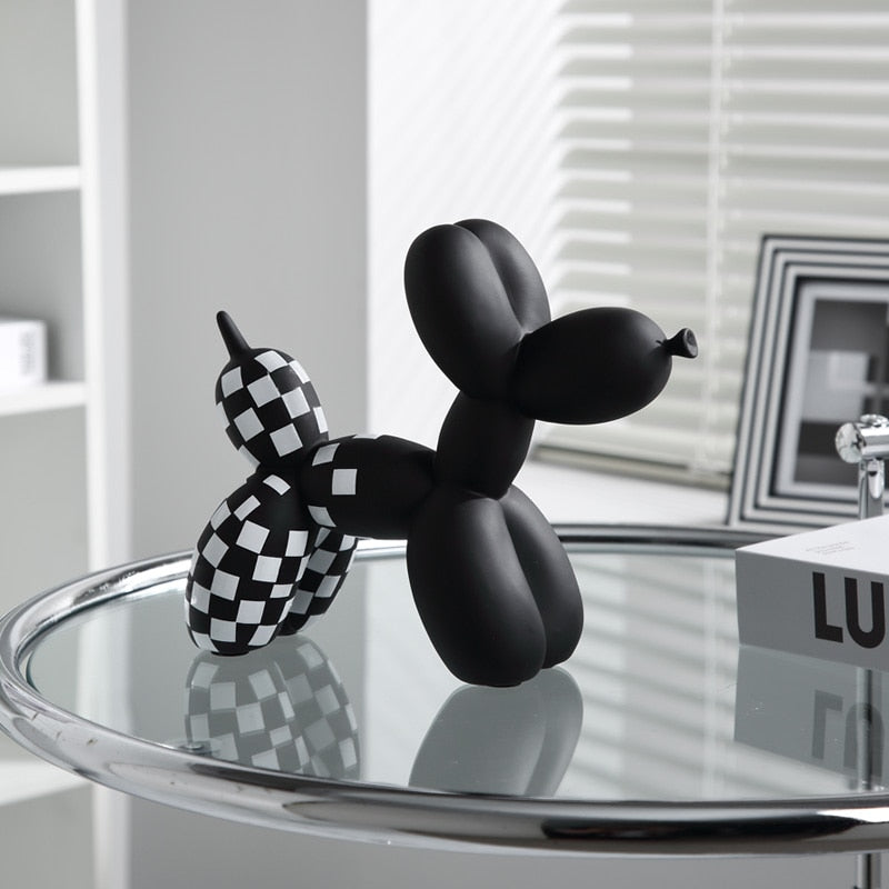 Decoração Criativa em Formato de Cão de Balão - Artigo de Decoração Exclusivo