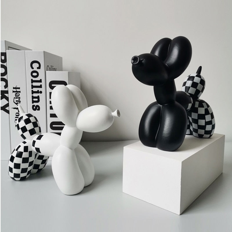 Decoração Criativa em Formato de Cão de Balão - Artigo de Decoração Exclusivo