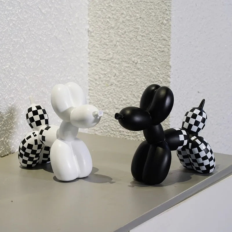Decoração Criativa em Formato de Cão de Balão - Artigo de Decoração Exclusivo
