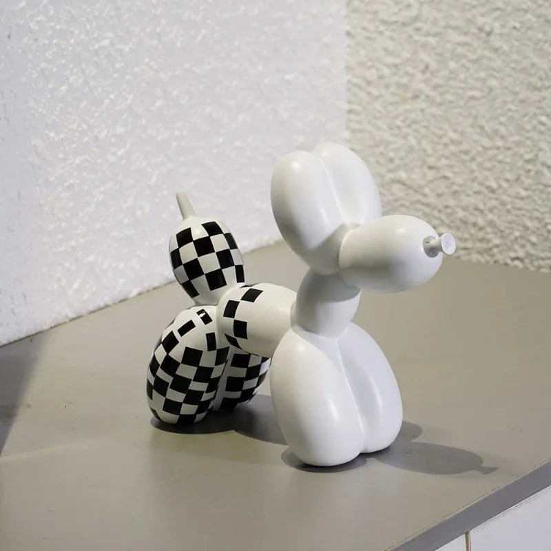 Decoração Criativa em Formato de Cão de Balão - Artigo de Decoração Exclusivo
