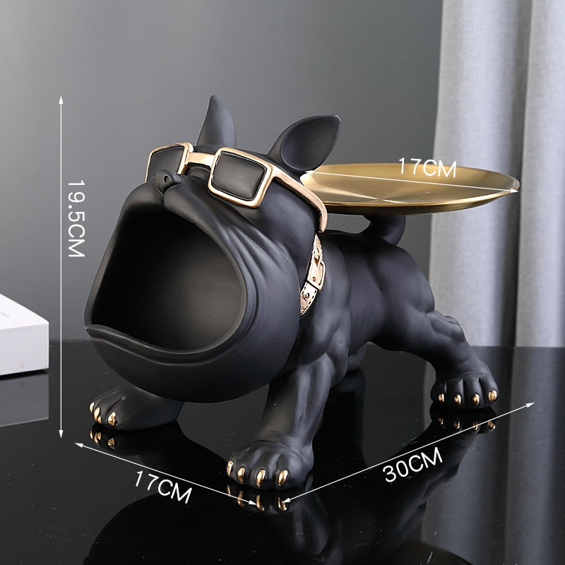 Decoração de Bulldog Francês Boca Grande - Edição Limitada