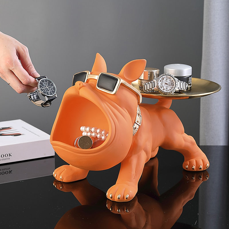 Decoração de Bulldog Francês Boca Grande - Edição Limitada