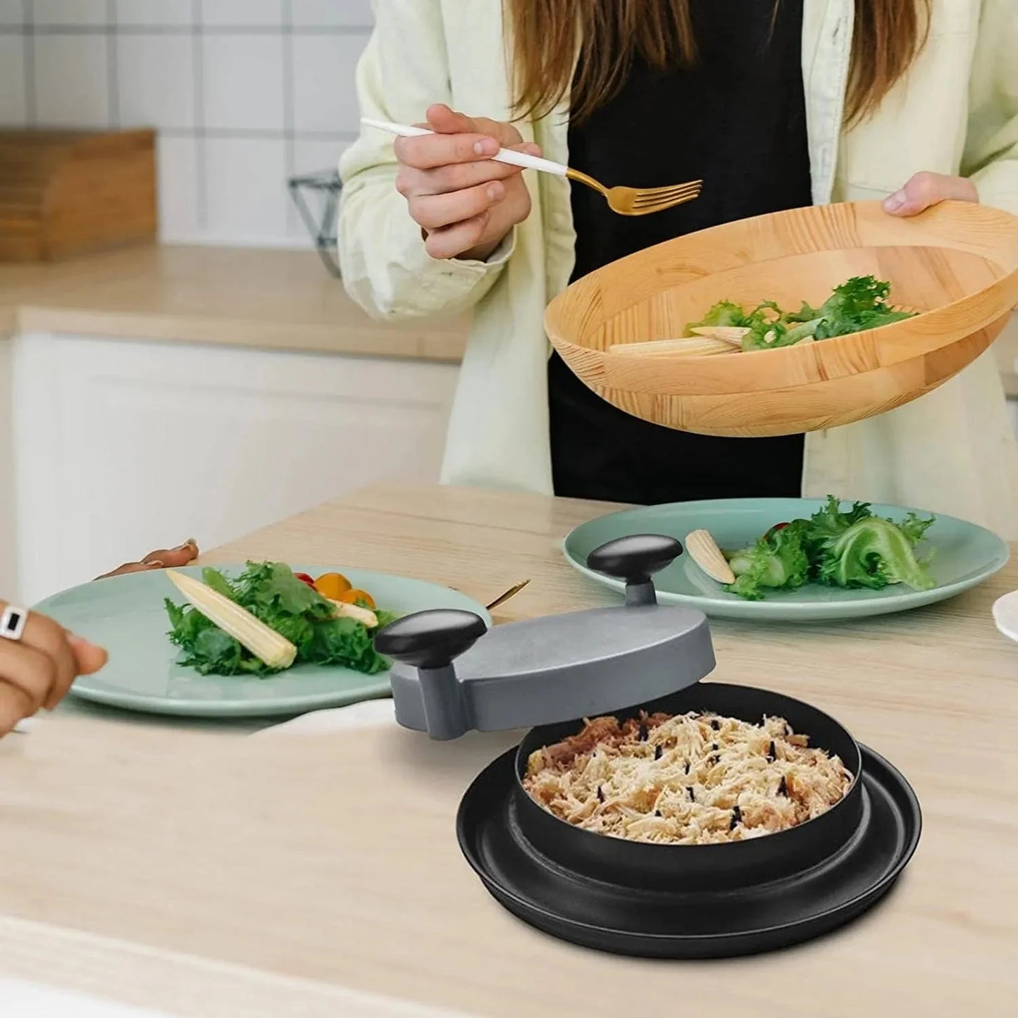 Desfiador de Carnes Manual para Cozinha - Ideal para Desfiar Carnes com Facilidade
