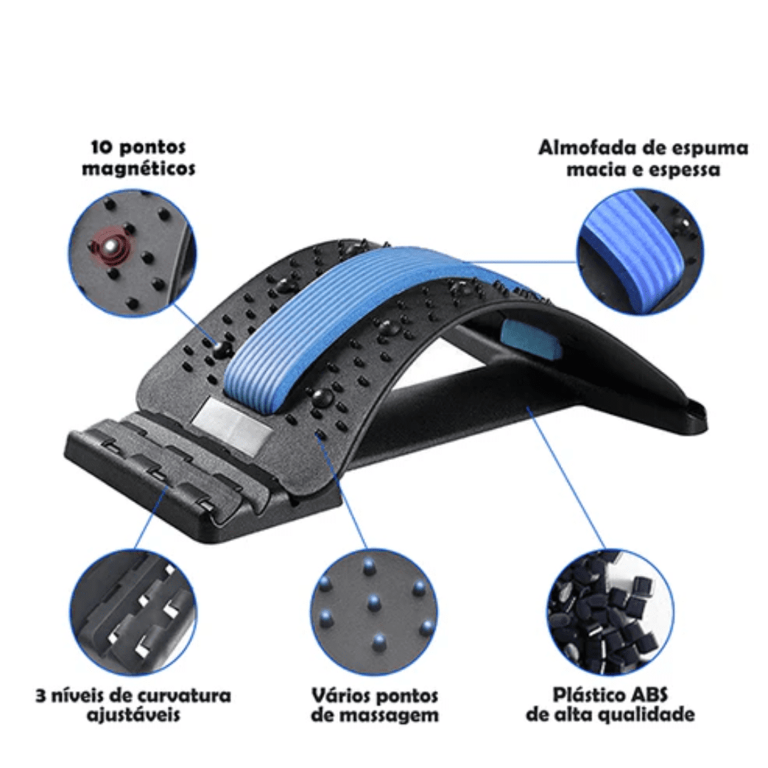 Suporte Para Alongamento da Lombar - Alívio da Dor nas Costas