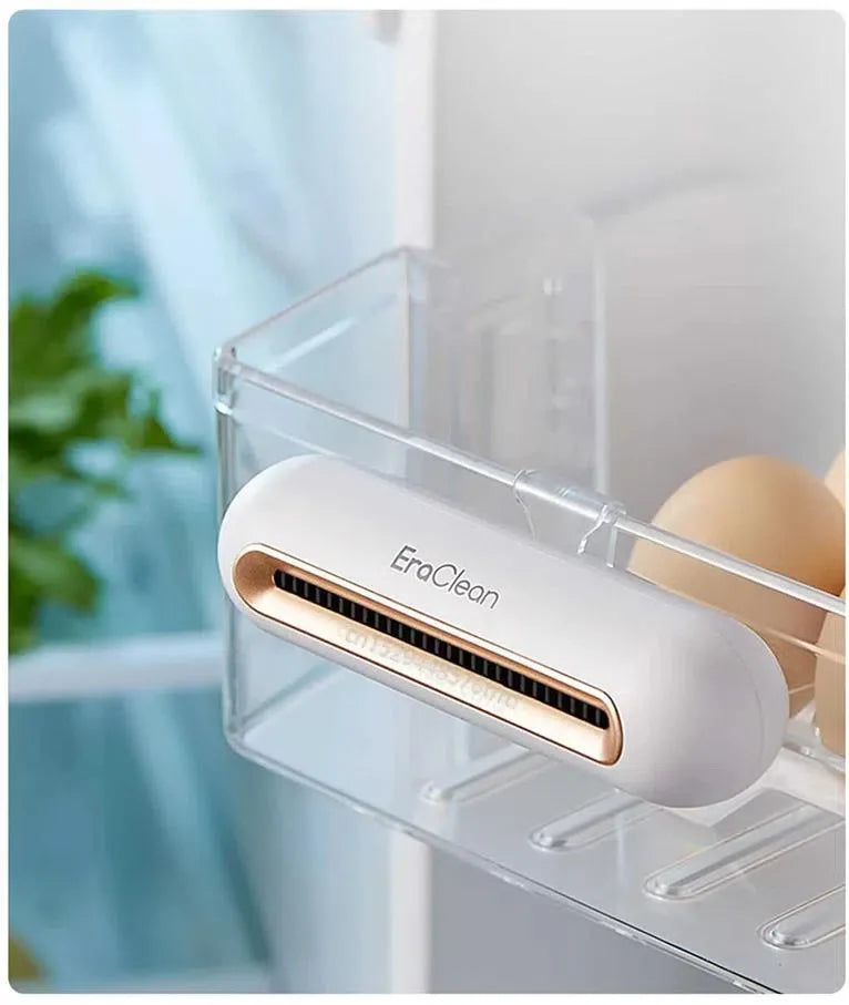 Desodorizador e Purificador de Geladeira EraClean da Xiaomi - Elimina Odores e Purifica o Ar