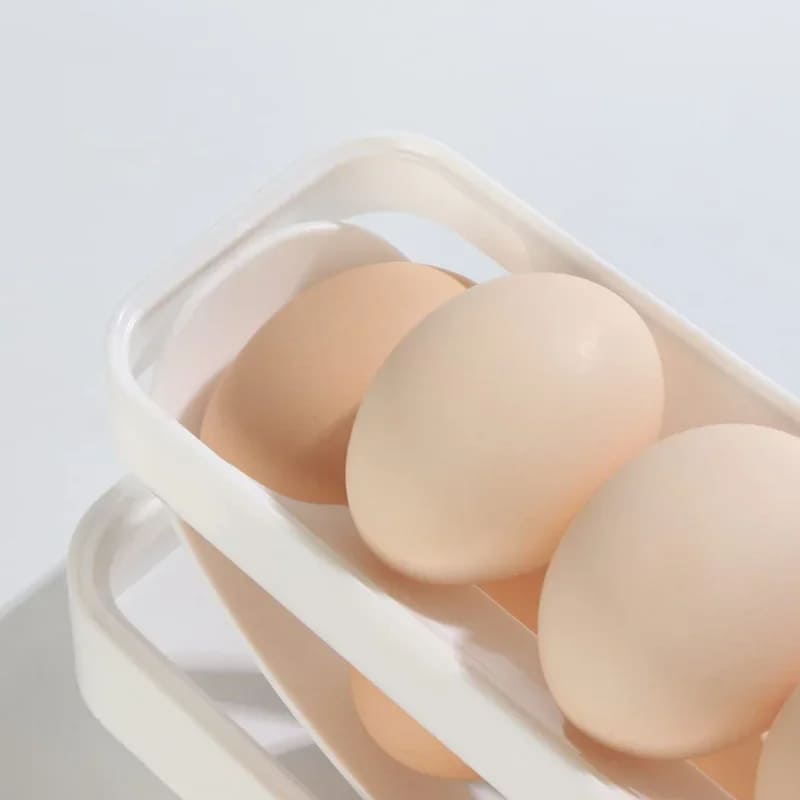 Dispenser Organizador de Geladeira para Ovos - Prático e Funcional
