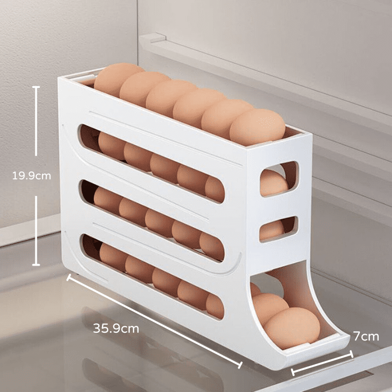 Dispenser Organizador de Geladeira para Ovos - Prático e Funcional