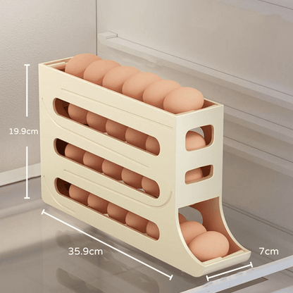 Dispenser Organizador de Geladeira para Ovos - Prático e Funcional