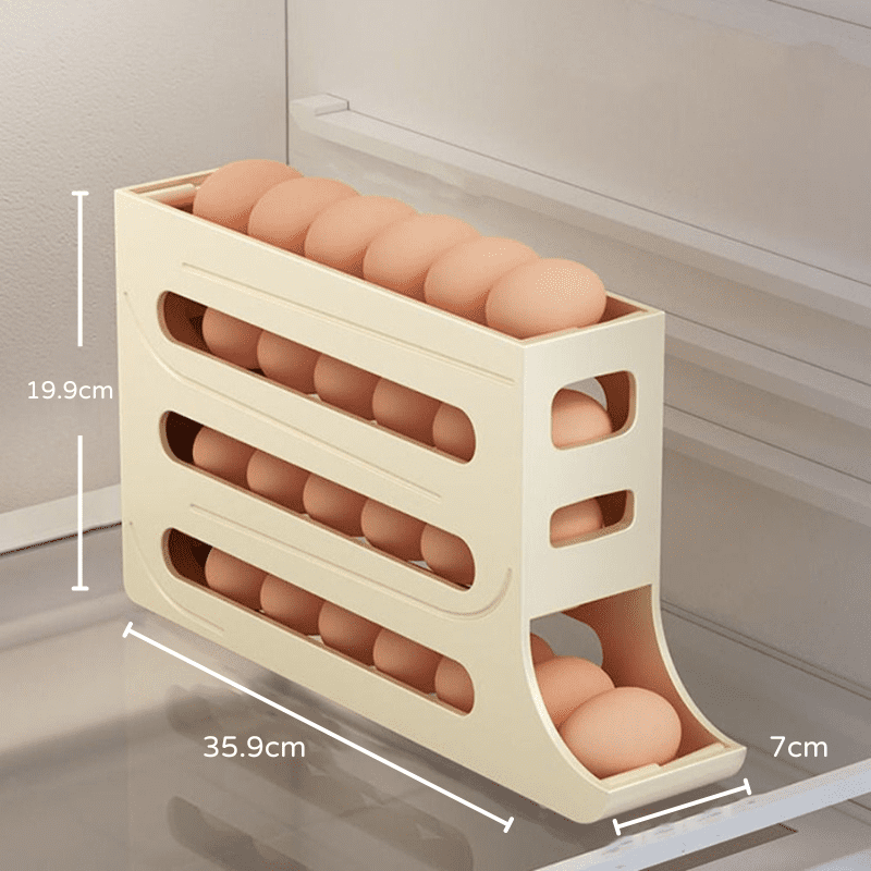 Dispenser Organizador de Geladeira para Ovos - Prático e Funcional