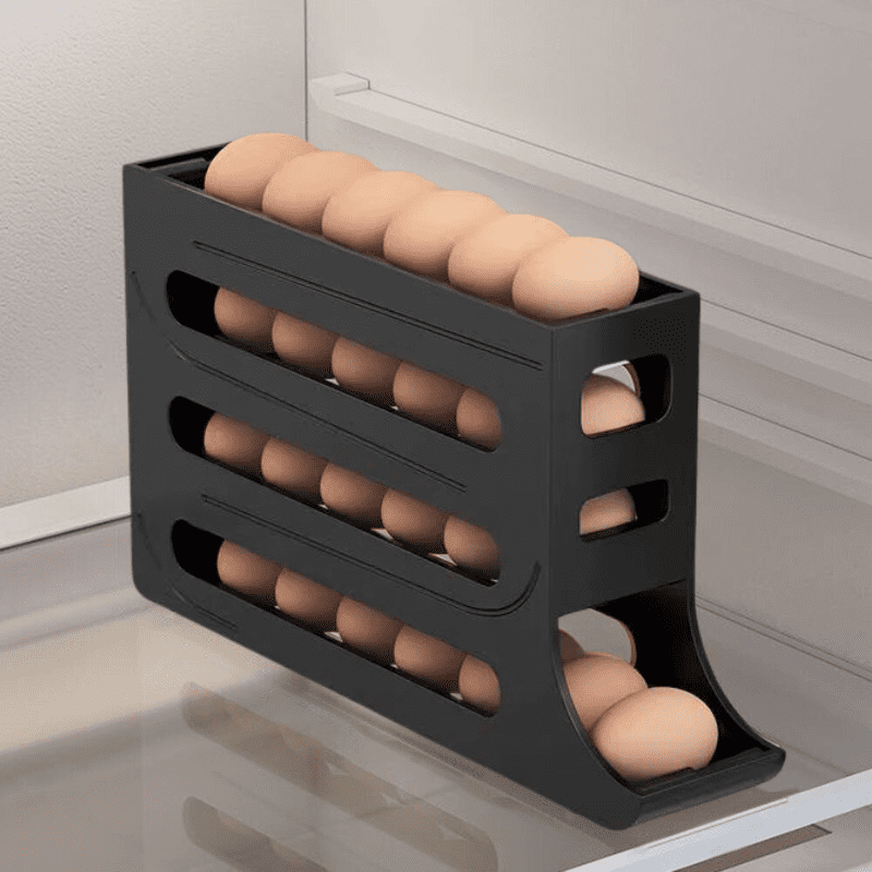 Dispenser Organizador de Geladeira para Ovos - Prático e Funcional