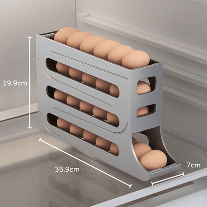 Dispenser Organizador de Geladeira para Ovos - Prático e Funcional