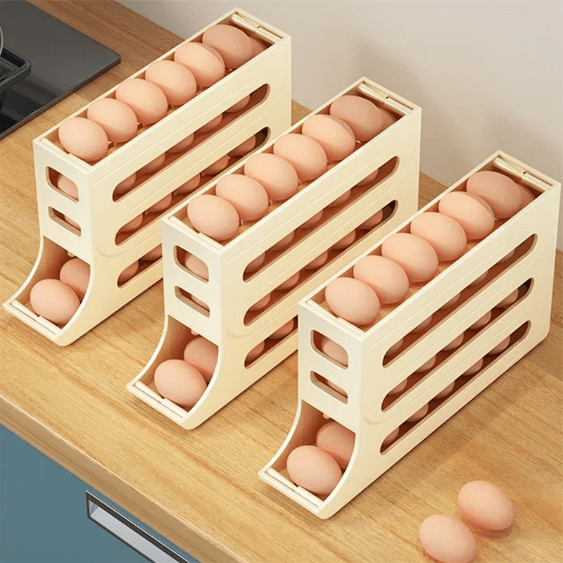 Dispenser Organizador de Geladeira para Ovos - Prático e Funcional