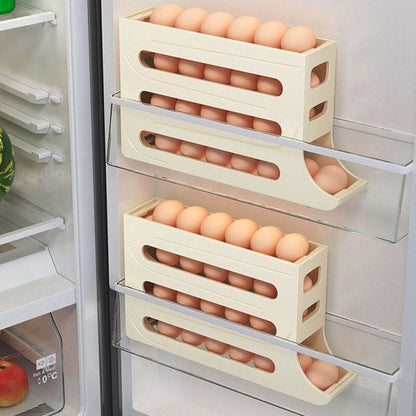 Dispenser Organizador de Geladeira para Ovos - Prático e Funcional