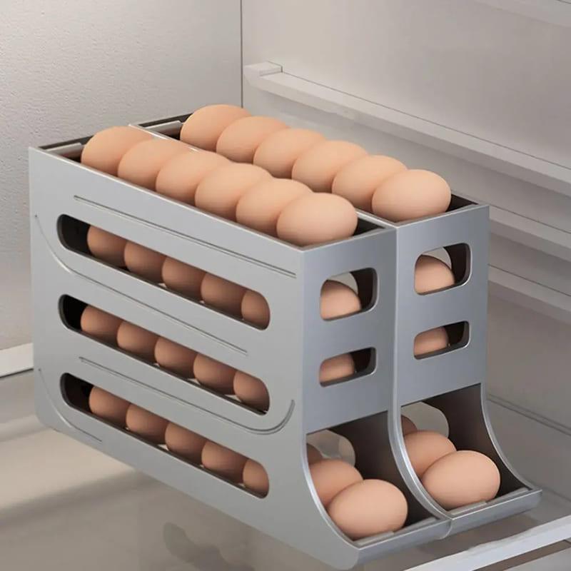 Dispenser Organizador de Geladeira para Ovos - Prático e Funcional