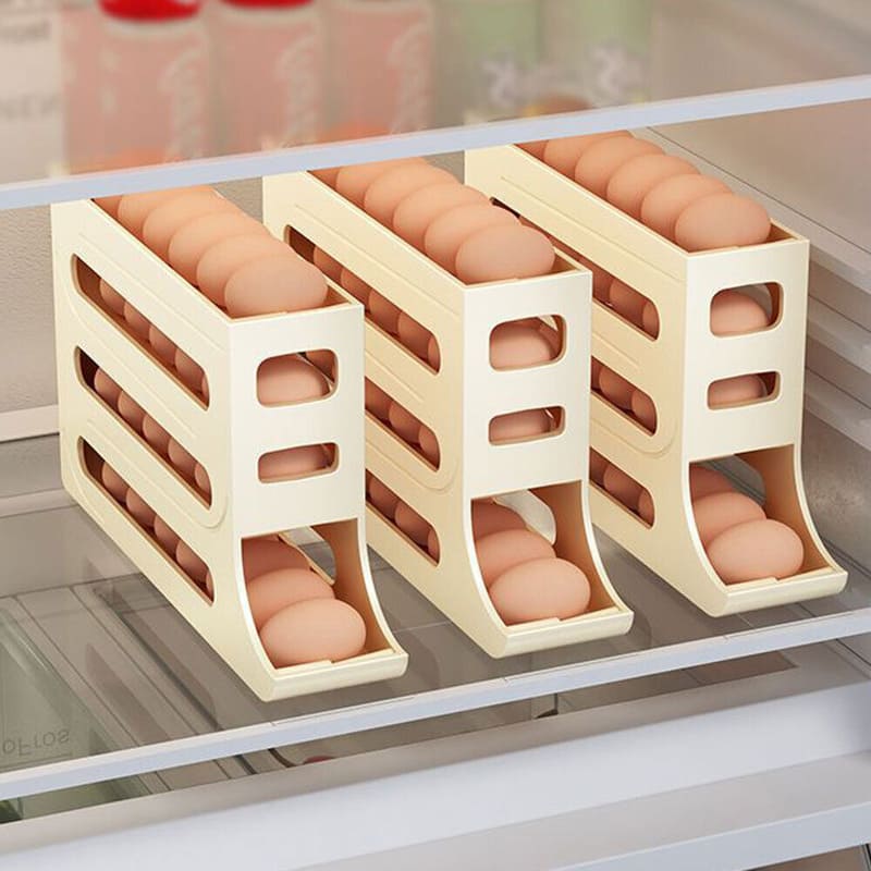 Dispenser Organizador de Geladeira para Ovos - Prático e Funcional
