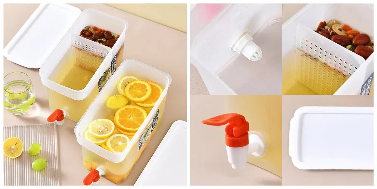 Dispenser de Bebidas para Refrigerador - Prático e Compacto